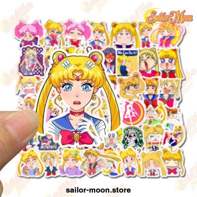 10/30/50Pcs Waterproof Pvc Sailor Moon Stickers New Style 2021