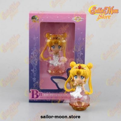 11Cm Q-Version Sailor Moon Doll Pvc Action Figure Pink B