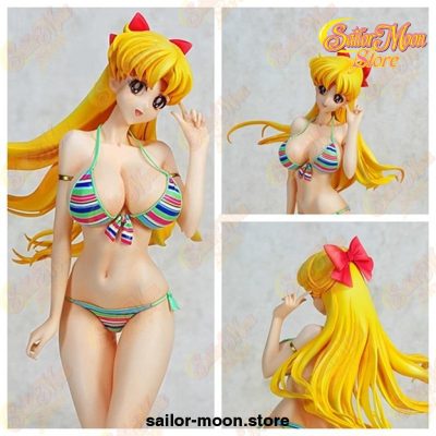 12Inch Sailor Moon Venus Swimsuit Ver.minako Aino Pvc Figure