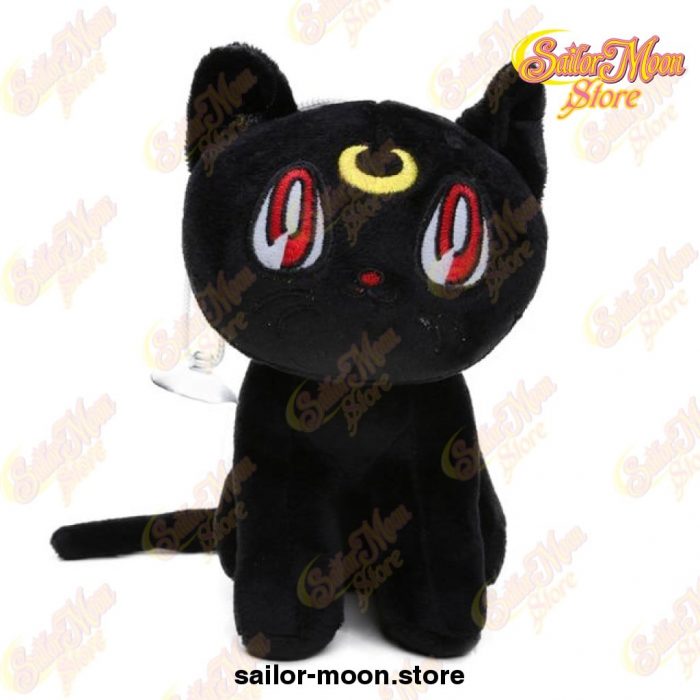 18Cm Sailors Moon Crystal Cat Luna Baby Lovely Plush Doll Black