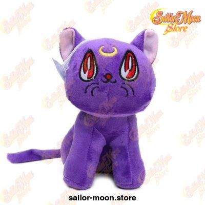 18Cm Sailors Moon Crystal Cat Luna Baby Lovely Plush Doll Purple