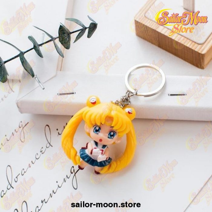 2021 Cute Sailor Moon Chibi Keychain Style 10
