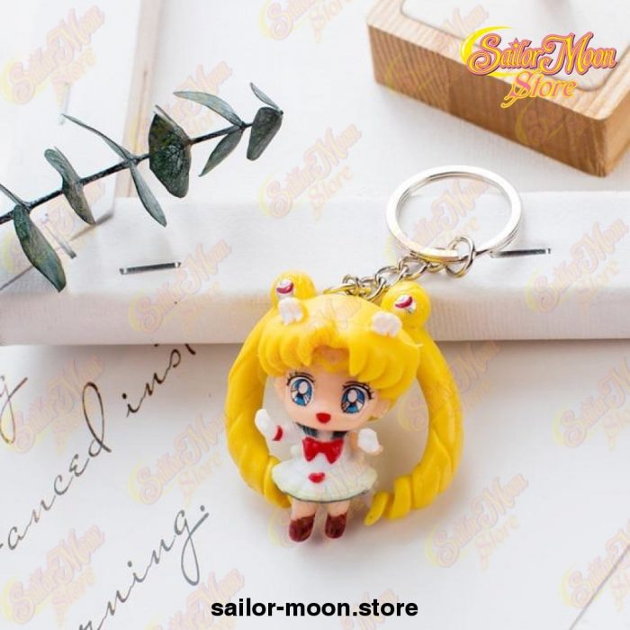 2021 Cute Sailor Moon Chibi Keychain Style 4