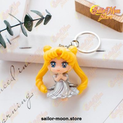 2021 Cute Sailor Moon Chibi Keychain Style 7