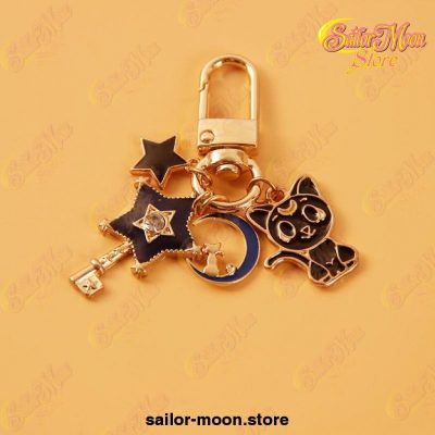 2021 New Sailor Moon Cat Alloy Metal Keychain