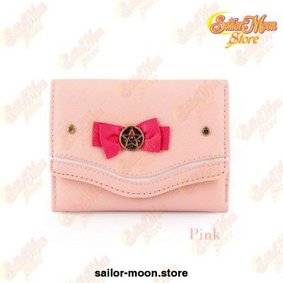 2021 Sailor Moon Short Wallet Candy Fashion Pink
