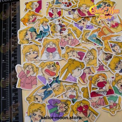 45Pcs Sailor Moon Series 2 Decorative Stickers