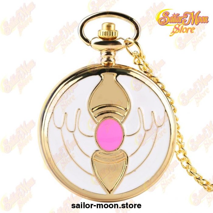 7 Types Japanese Sailor Moon Quartz Pocket Watch Fashion Unique Necklace