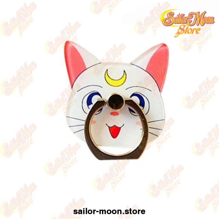 Hot Sailor Moon Phone Buckle Stretch Bracket White