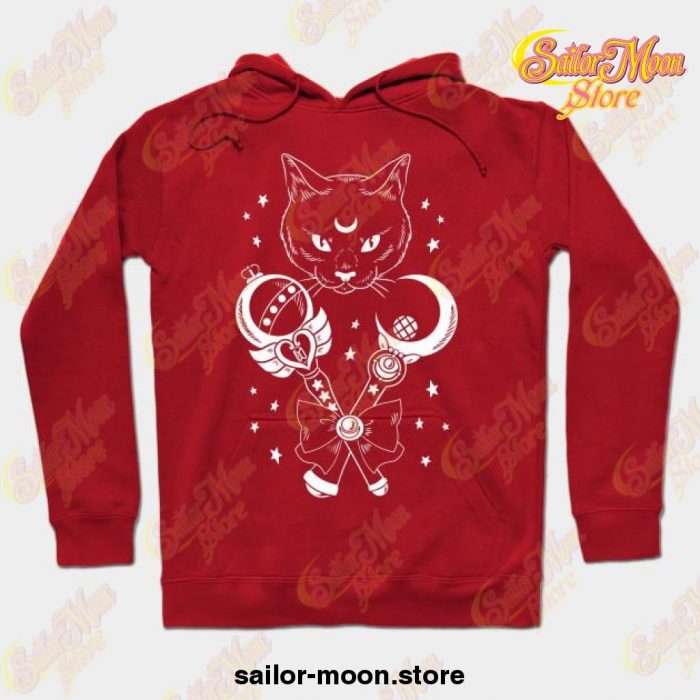 In The Name Of Moon Hoodie Red / S