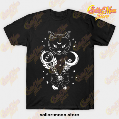 In The Name Of Moon T-Shirt Black / S