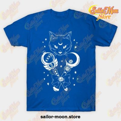 In The Name Of Moon T-Shirt Blue / S