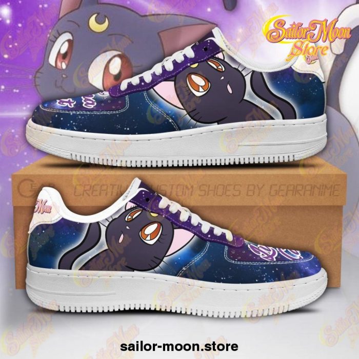 Luna Cat Sneakers Sailor Moon Anime Shoes Fan Gift Pt04 Men / Us6.5 Air Force