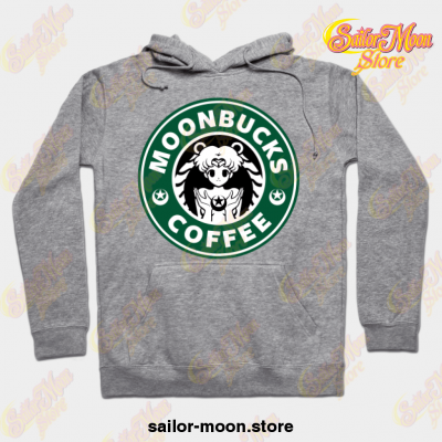 Moonbucks Coffee Hoodie Gray / S