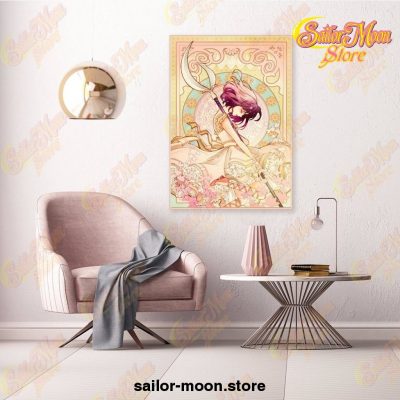 New Sailor Moon & Saturn Poster Wall Art Hd Print Canvas Painting