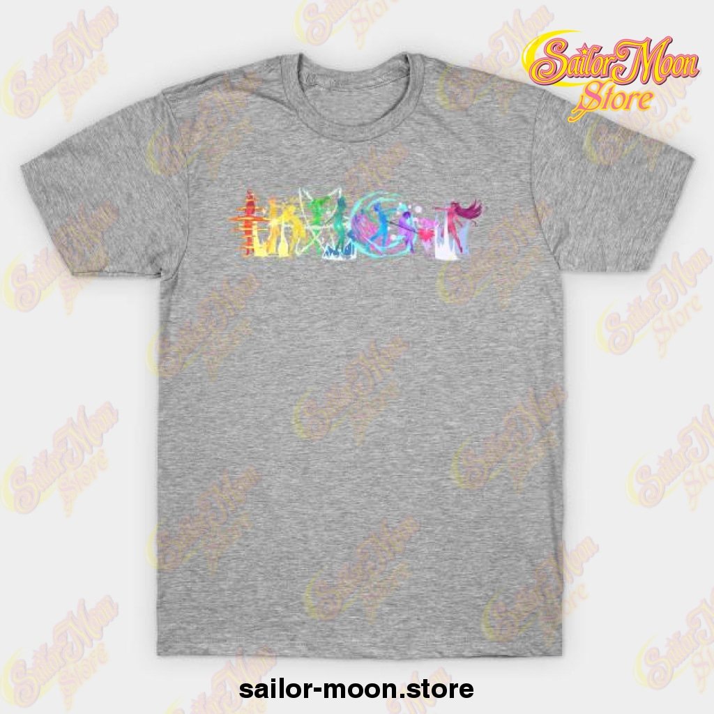 Rainbow Senshi T-Shirt Gray / S
