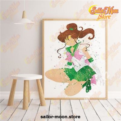 Sailor Jupiter Water Color Poster Wall Art