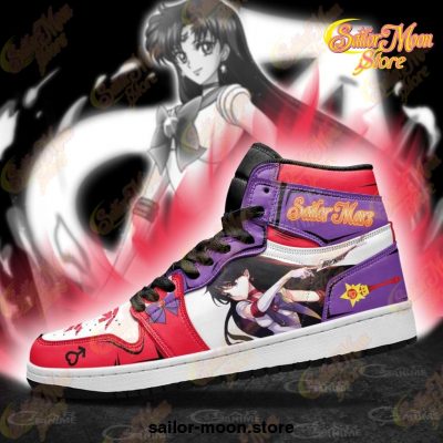 Sailor Mars Sneakers Moon Anime Shoes Mn11 Jd