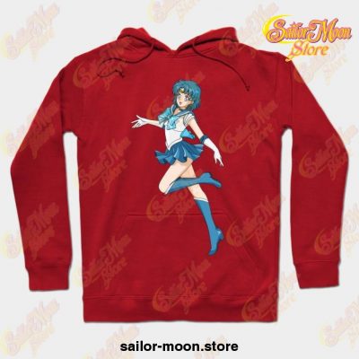 Sailor Mercury Hoodie Red / S