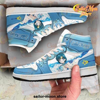 Sailor Mercury Sneakers Moon Anime Shoes Mn11 Jd