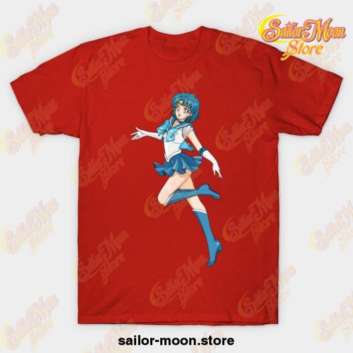 Sailor Mercury T-Shirt Red / S