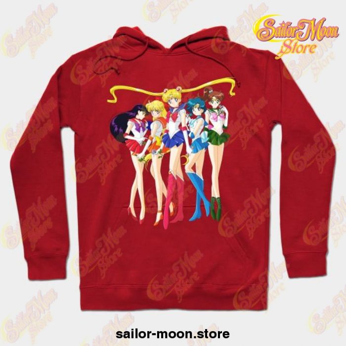 Sailor Moon 25Th Anniversary Hoodie Red / S