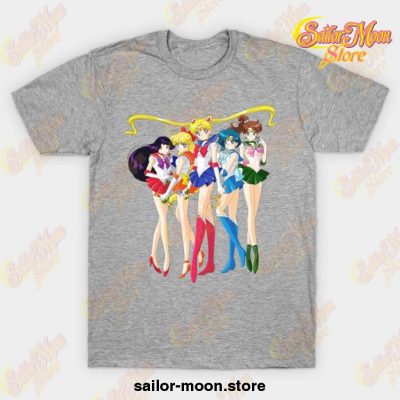 Sailor Moon 25Th Anniversary T-Shirt Gray / S