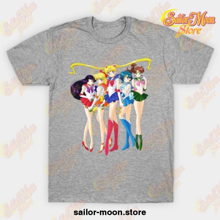 Sailor Moon 25Th Anniversary T-Shirt Gray / S
