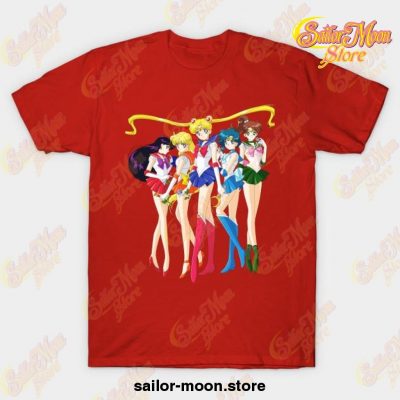 Sailor Moon 25Th Anniversary T-Shirt Red / S