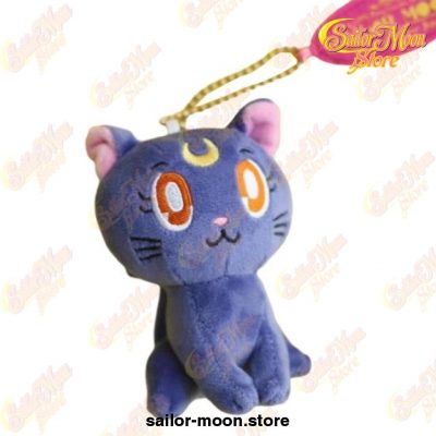 Sailor Moon Cat Cute Plush Stuffed Doll Purple 10Cm