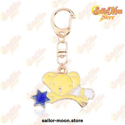 Sailor Moon Cat Mouse Star Wand Heart Angel Wings Pendants Keychains Style 2
