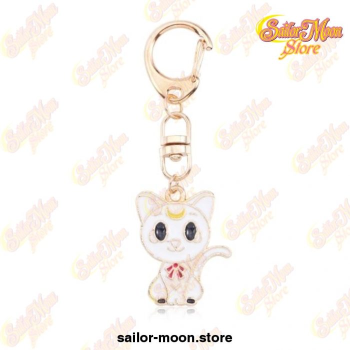 Sailor Moon Cat Mouse Star Wand Heart Angel Wings Pendants Keychains Style 4