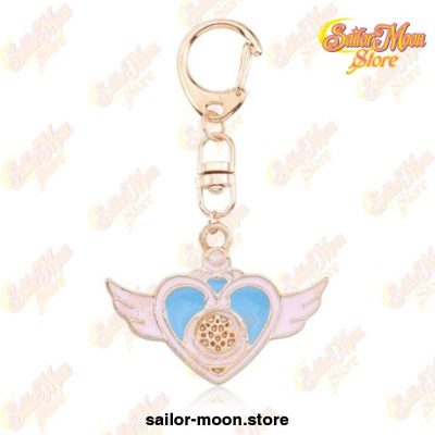 Sailor Moon Cat Mouse Star Wand Heart Angel Wings Pendants Keychains Style 8