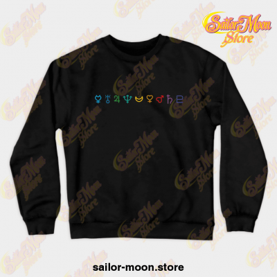 Sailor Moon Crewneck Sweatshirt 03 Black / S