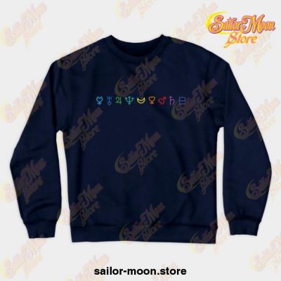 Sailor Moon Crewneck Sweatshirt 03 Navy Blue / S