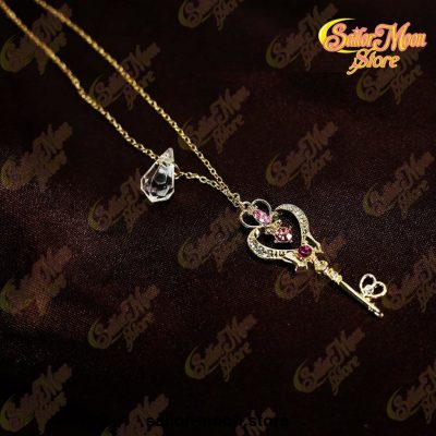 Sailor Moon Crystal Pendant Necklace & Rings Girl