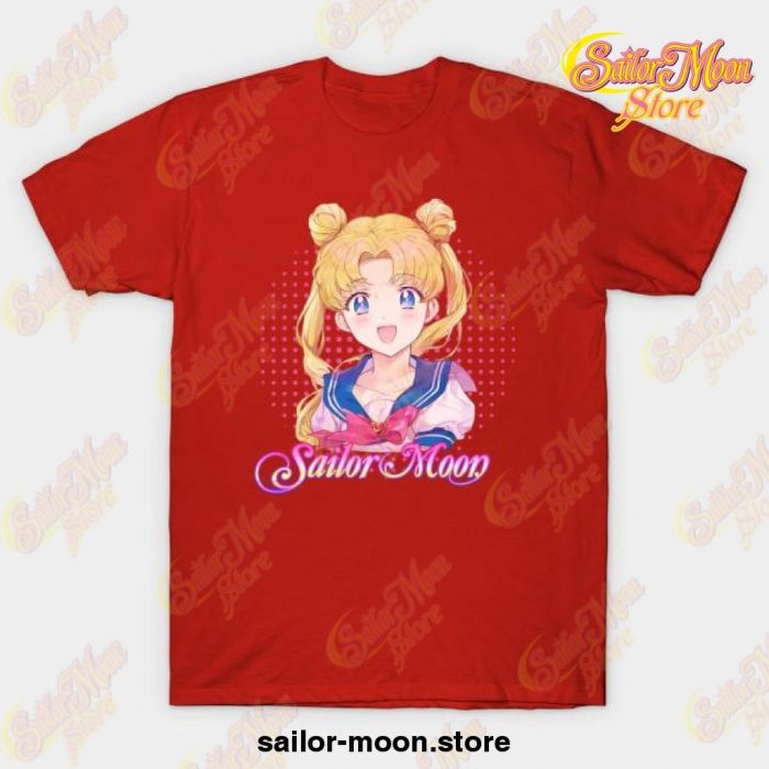Sailor Moon Cute T-Shirt Red / S