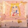 Sailor Moon Eats Tapestry Wall Decor 200X150Cm