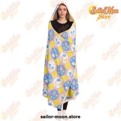 Sailor Moon Hooded Blanket #06 - Aop