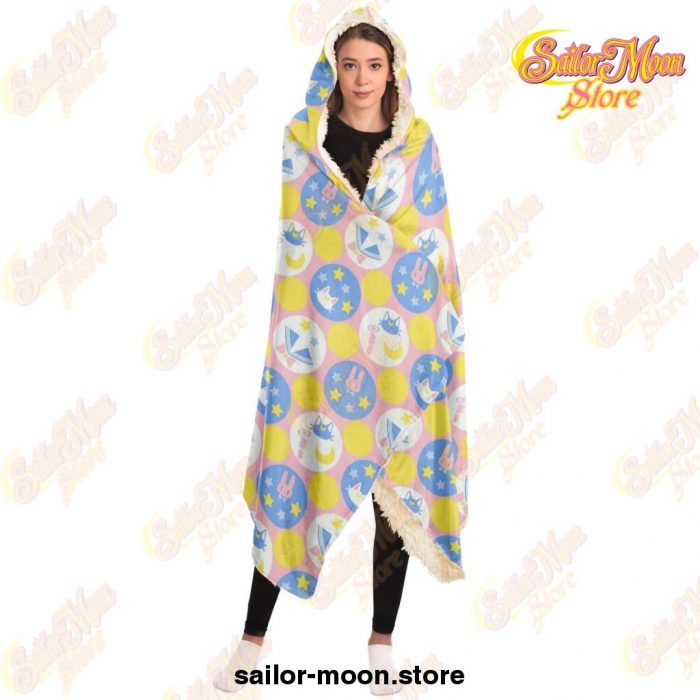 Sailor Moon Hooded Blanket #06 - Aop