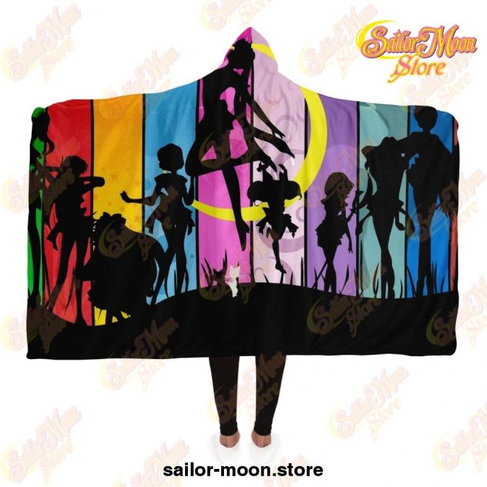 Sailor Moon Hooded Blanket #11 Adult / Premium Sherpa - Aop