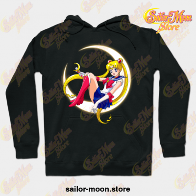 Sailor Moon Hoodie 02 Black / S