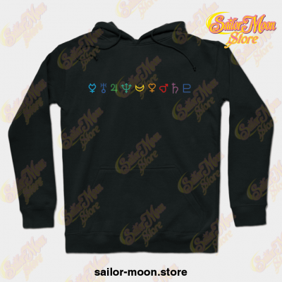 Sailor Moon Hoodie 03 Black / S