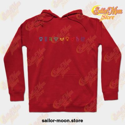 Sailor Moon Hoodie 03 Red / S