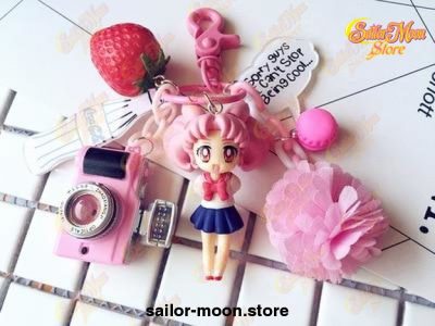Sailor Moon Keychain Luna Cat Figure Toy Cute For Bag Charms Style 1