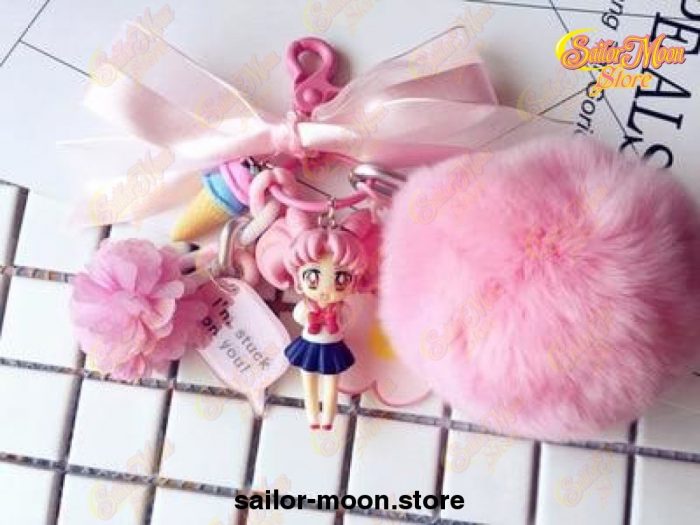 Sailor Moon Keychain Luna Cat Figure Toy Cute For Bag Charms Style 2