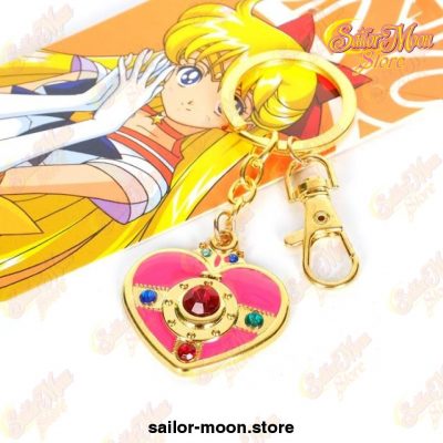 Sailor Moon Keychain Pendant Jewelry Heart-Shaped Style2