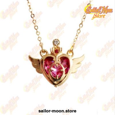 Sailor Moon Loving Wand Crystal Pendant Necklace Style 1