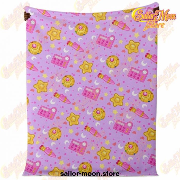 Sailor Moon Microfleece Blanket #02 Premium - Aop