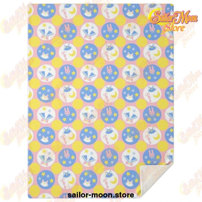 Sailor Moon Microfleece Blanket #04 M Premium - Aop